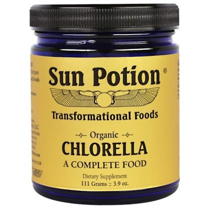 Sun Potion, クロレラ・アルギーパウダー、オーガニック、サウンドプロセスド、3.9オンス（111g）