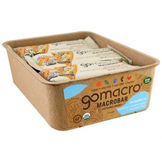 GoMacro, マクロバー、エバーラスティング ジョイ、ココナツ + アーモンドバター + チョコレートチップ、12本、各2.3 oz (65 g)