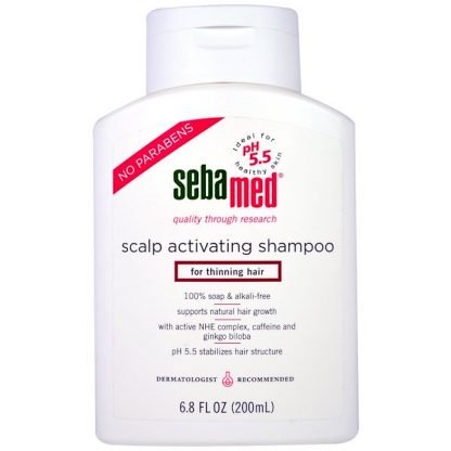 Sebamed USA, 頭皮活性化シャンプー, 薄毛用, 6.8液量オンス (200 ml)