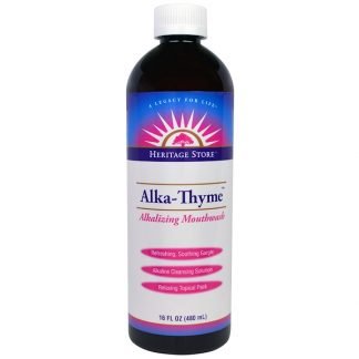 Heritage Store, アルカ-タイムマウスウォッシュ、 16液量オンス (480 ml)