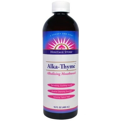 Heritage Store, アルカ-タイムマウスウォッシュ、 16液量オンス (480 ml)