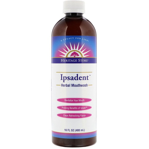 Heritage Store, Ipsadent, Herbal Mouthwash, 16 fl oz (480 ml)
