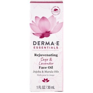Derma E, Rejuvenating Face Oil, Sage & Lavender , 1 fl oz (30 ml)