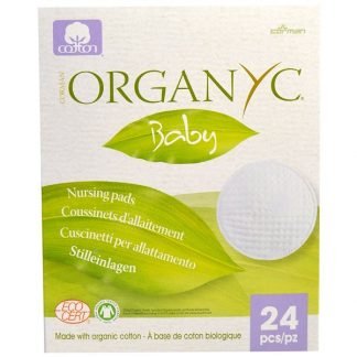 Organyc, ベイビー、 ナーシング パッド、 24 個