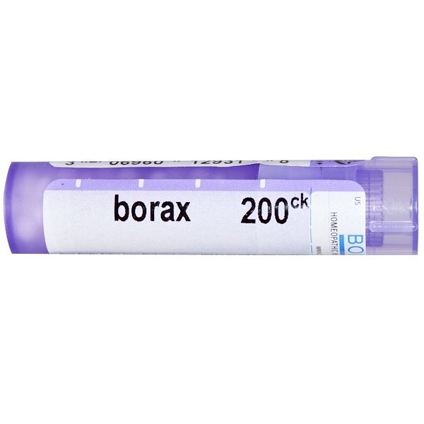 Boiron, Single Remedies, Borax(ボラックス)、200 CK、約80ペレット