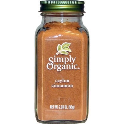 Simply Organic, オーガニックセイロンシナモン、2.08 oz (59 g)