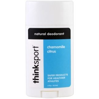 Think, Thinksport、ナチュラルデオドラント、カモミール・シトラス、2.9 oz (85.8 ml)