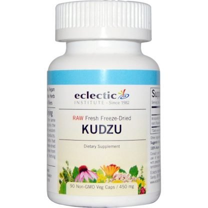 Eclectic Institute, クズ、 450 mg、ベジキャップ90錠