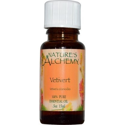 Nature's Alchemy, ヴェティベート、 エッセンシャルオイル、 .5 oz (15 ml)