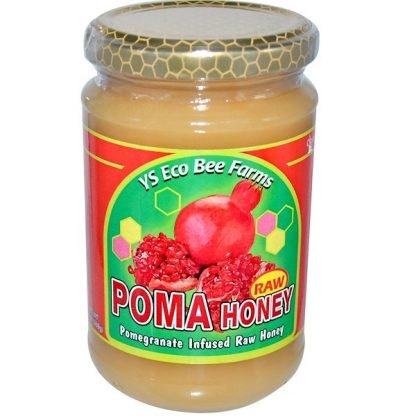 Y.S. Eco Bee Farms, ポマ・’ローハニー(Poma, Raw Honey)、13 oz (369 g)