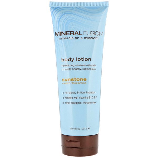 Mineral Fusion, Body Lotion, Sunstone, 8 oz (227 g)