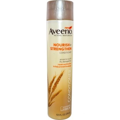 Aveeno, Active Naturals, Nourish+, Strengthen Conditioner, 10.5 fl oz (Discontinued Item)