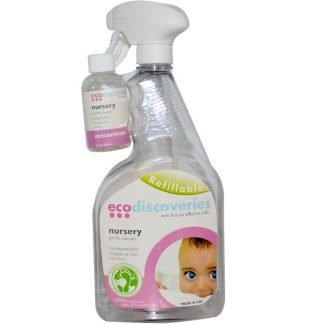 EcoDiscoveries, ナースリージェントルクリーナー、 2  fl oz (60 ml) 濃縮  1 スプレーボトル