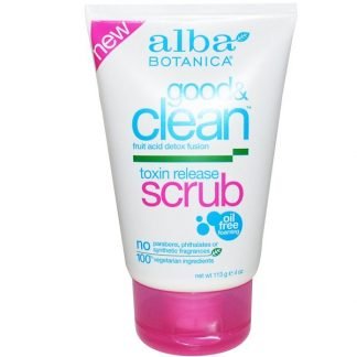 Alba Botanica, グッド & クリーン™, トキシン・リリース・スクラブ, 4 オンス (113 g) (Discontinued Item)