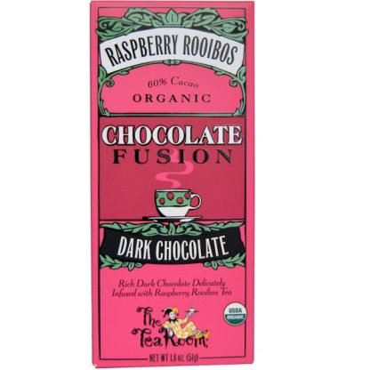 The Tea Room, チョコレート フュージョン、ダークチョコレート、ラズベリールイボス、1.8 オンス (51 g)