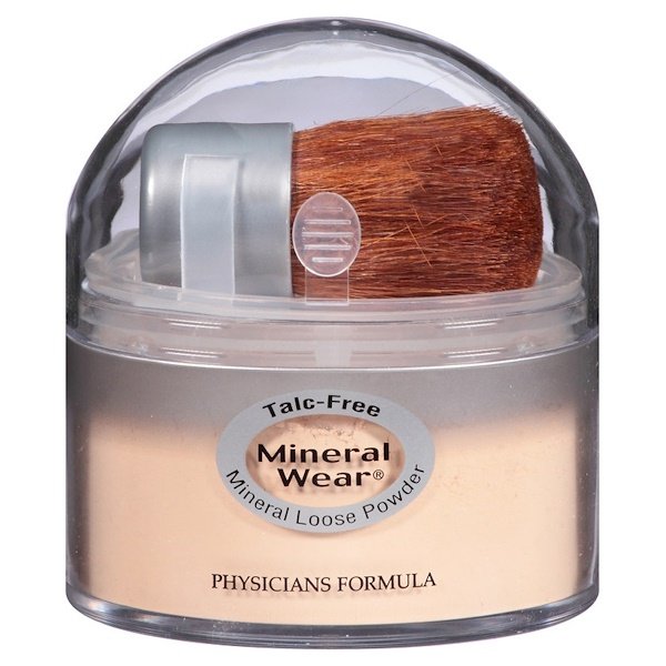 Physicians Formula, ミネラルウェア、ルースパウダー、トランスルーセントライト、SPF 16、0.49オンス (14 g)