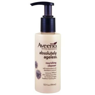 Aveeno, アブソルートリーエイジレス、滋養クレンザー、5.2液量オンス (154 ml)