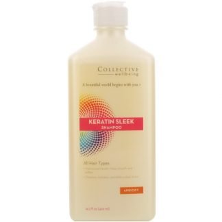 Life-flo, Keratin Sleek Shampoo, Apricot, 14.5 fl oz (429 ml)