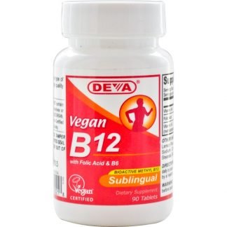 Deva, Vegan B12、Sublingual、90 Tablets