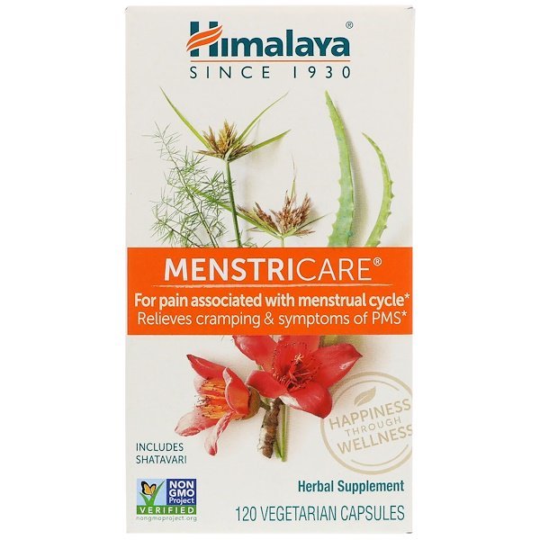 Himalaya, メンストリケア、ベジタリアンカプセル120錠 (Discontinued Item)