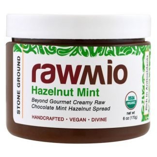Rawmio, Organic, Hazelnut Mint, 6 oz (170 g) (Discontinued Item)