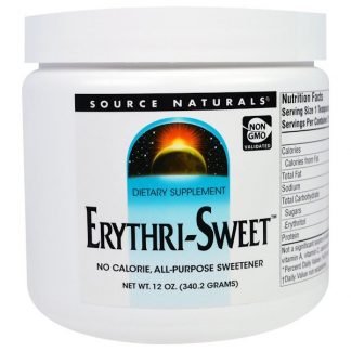 Source Naturals, エリトリスウィート、340.2g