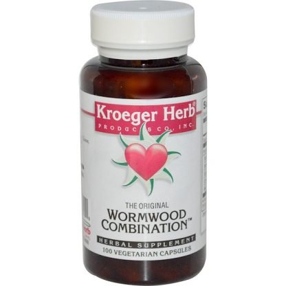 Kroeger Herb Co, オリジナル･ヨモギ･コンボ　100ベジカプセル
