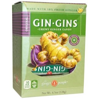 The Ginger People, Gin · Gins, チューイングジンジャーキャンディ (128 g)