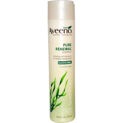 Aveeno, Active Naturals、Pure Renewal シャンプー、10.5 液量オンス(311 ml)