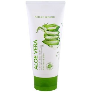 Nature Republic, アロエベラ、スージング＆モイスチャーアロエベラフォームクレンザー、5.07 fl oz (150 ml) (Discontinued Item)