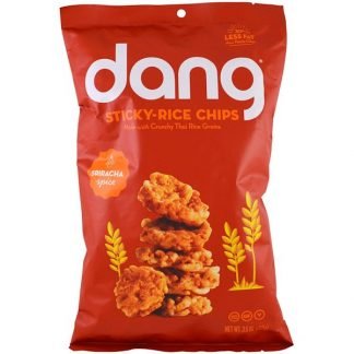 Dang Foods LLC, スティッキーライスチップ、スリラッチャ、3.5 oz (100 g)