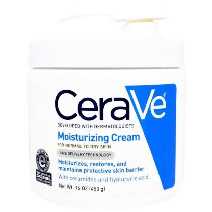 CeraVe, ポンプ付き保湿クリーム、453g