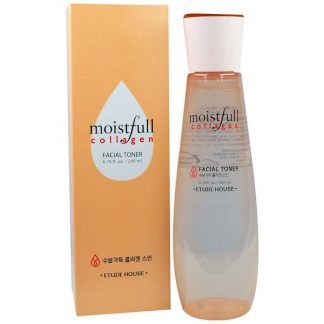 Etude House, モイスト・フルコラーゲン・フェイシャルトナー、6.76 液体オンス（200 ml）