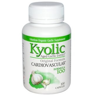 Kyolic, Aged Garlic Extract（熟成ニンニク抽出液）、心血管、フォーミュラ、100粒