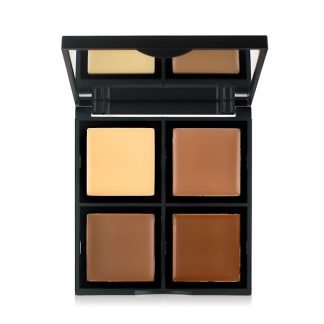 E.L.F. Cosmetics, クリーム・コントゥア・パレット、4シェード、0.43オンス（12.4 g）
