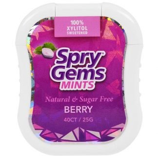 Xlear, Spry Gems、ミント、ベリー、40 Count, 25 g