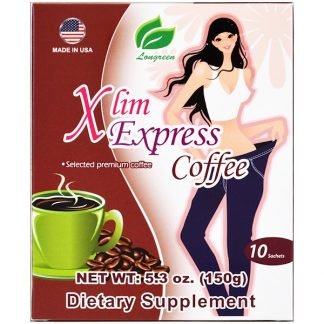 Longreen, Xlimエクスプレスコーヒー、10袋、5.3オンス (150 g)