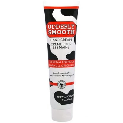 Udderly Smooth, ハンドクリーム、オリジナルフォーミュラ、114g（4オンス）