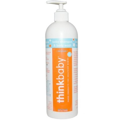 Think, シンクベビー、ベビー シャンプー アンド ボディーウォッシュ、16 fl oz (473 ml)