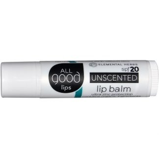 All Good Products, オールグッドリップス、リップバーム、SPF 20、無香料、4.25 g