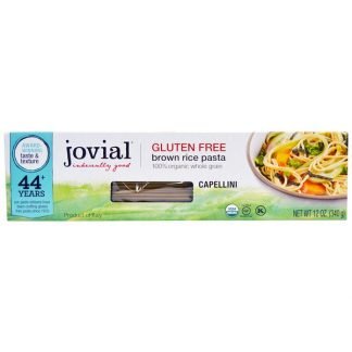 Jovial, ブラウンパスタライス、カッペリーニ、12 oz (340 g)
