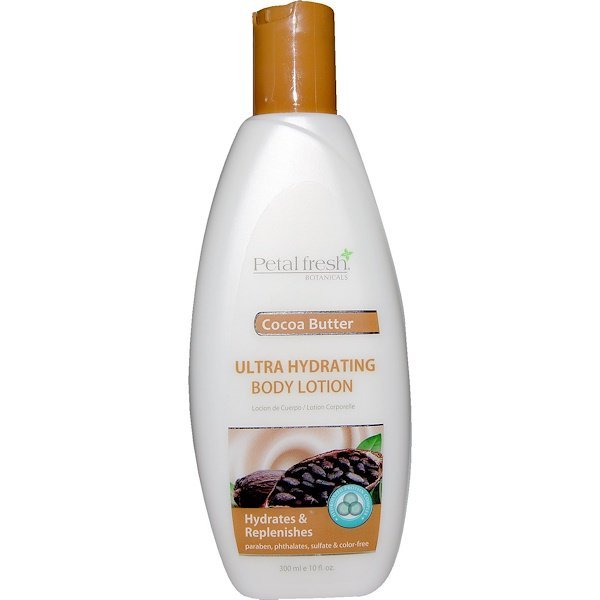 Petal Fresh, Botanicals, ウルトラ ハイドレーティング ボディー ローション、ココアバター、10 fl oz (300 ml)