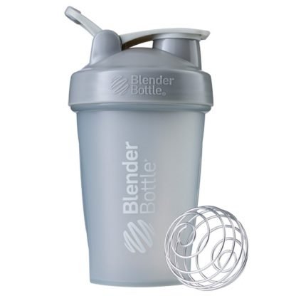 Blender Bottle, ブレンダーボトル、クラシック (ループ付き)、ぺブルグレー、20 oz (Discontinued Item)