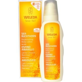 Weleda, 水分補給ボディローション、シーバックソーン、6.8液量オンス（200 ml）