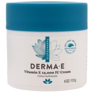 Derma E, ビタミンE 12,000 IU Creme（クレーム）、4 オンス (113 g)
