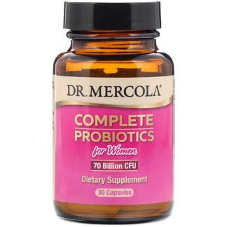 Dr. Mercola, コンプリートプロバイオティクスフォーウーマン、700億CFU、カプセル30粒