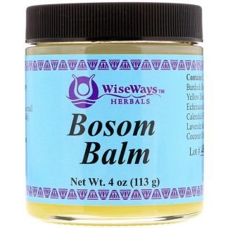 WiseWays Herbals, ブザム バーム、4 oz (113 g)