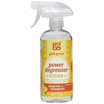 Grab Green, 油落としクリーナー、 タンジェリン レモングラス、 16 oz (473 ml)