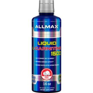ALLMAX Nutrition, リキッド L-カルニチン 1500、フルーツポンチ、16オンス (473 ml)