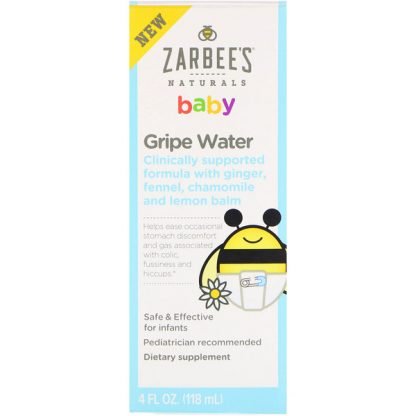 Zarbee's, ベイビー、グライプウォーター、4 fl oz (118 ml)